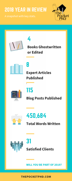2018 year in review infographic