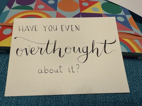 the pocket phd blog - overthinking Have you even overthought it though?
