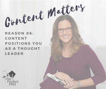 Content Matters #6